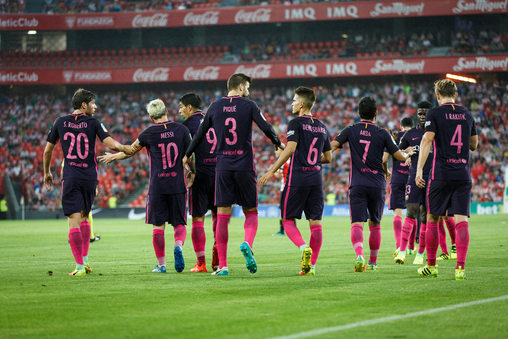 Wysokie zwycięstwo i awans Barcelony