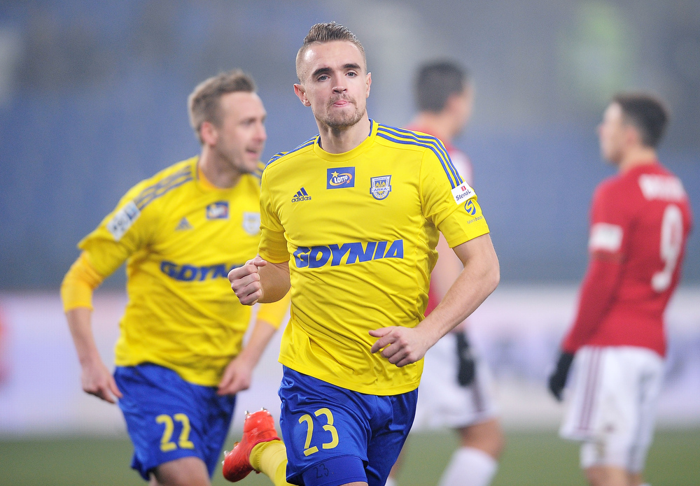 Arka Gdynia pokonała Rad Belgrad