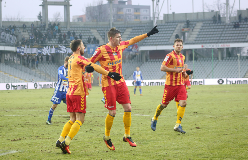 Korona Kielce pokonała Górnika Łęczna