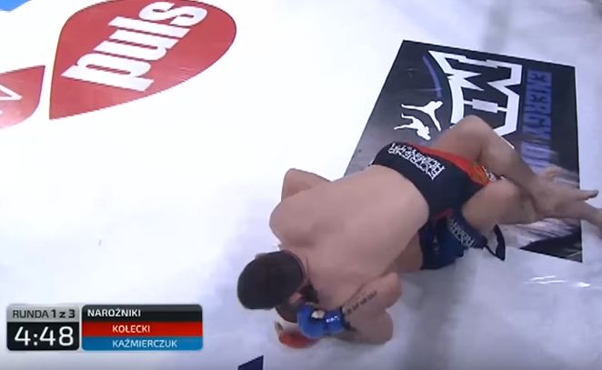 Wejście smoka Kołeckiego do MMA. Nokaut w 33 sekundy! [VIDEO]