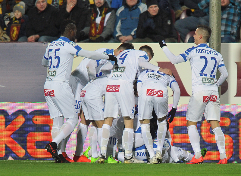 Dobra passa Lecha trwa. Podopieczni Bjelicy pokonali Lechię