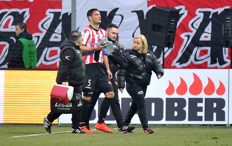 Cracovia osłabiona przed meczem z Zagłębiem