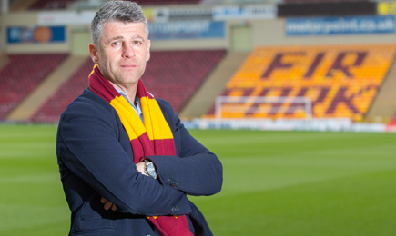 Robinson nowym menedżerem Motherwell