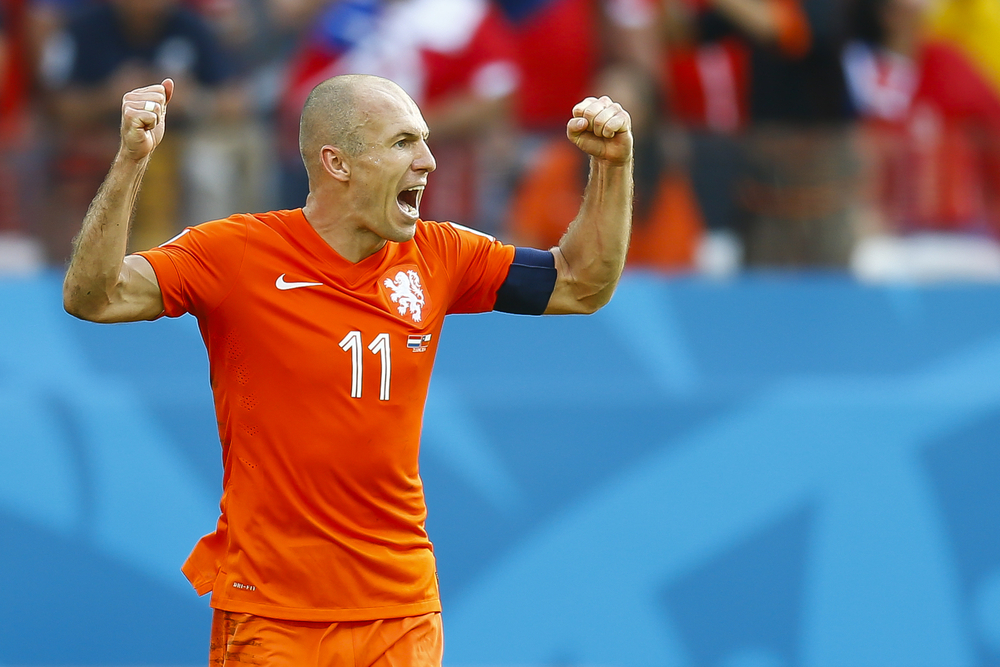 Arjen Robben chce dalej grać w reprezentacji Holandii