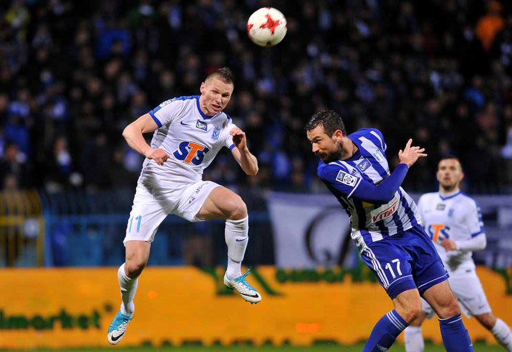 Lech pewnie pokonał Wisłę Płock