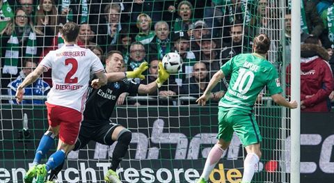 Werder Brema pokonał Hamburger SV