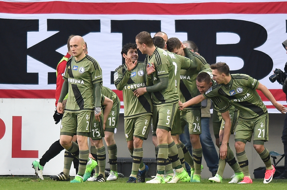 Zwycięstwo Legii Warszawa z Cracovią