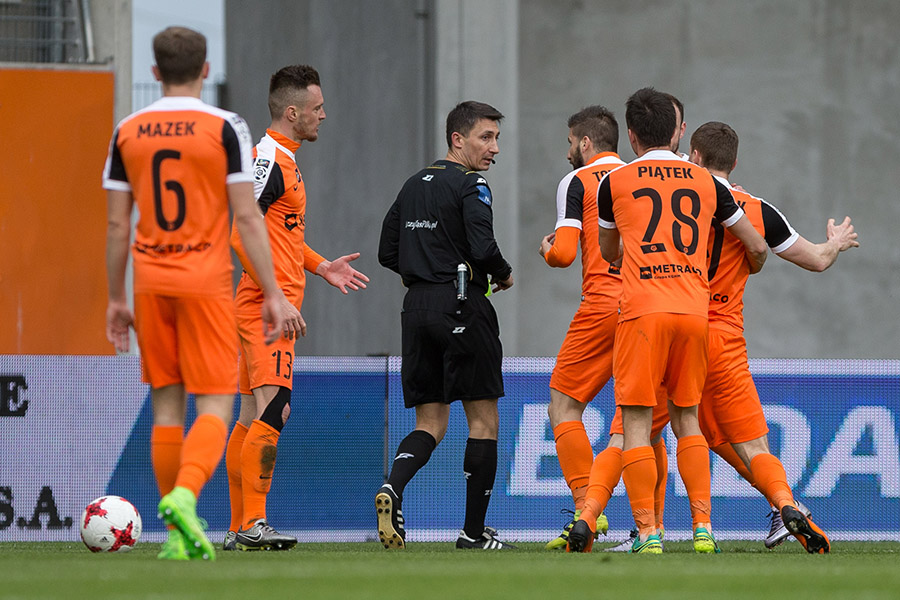 Ekstraklasa: Zagłębie uratowało remis z Cracovią