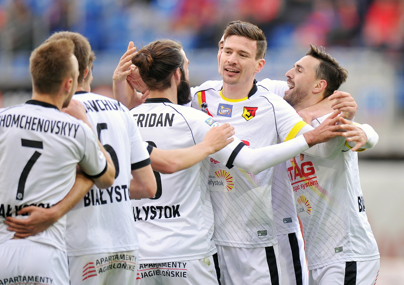 Jagiellonia zremisowała z Koroną w Kielcach