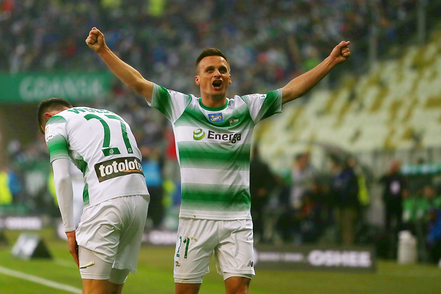 Lechia wygrała z Wisłą w Krakowie