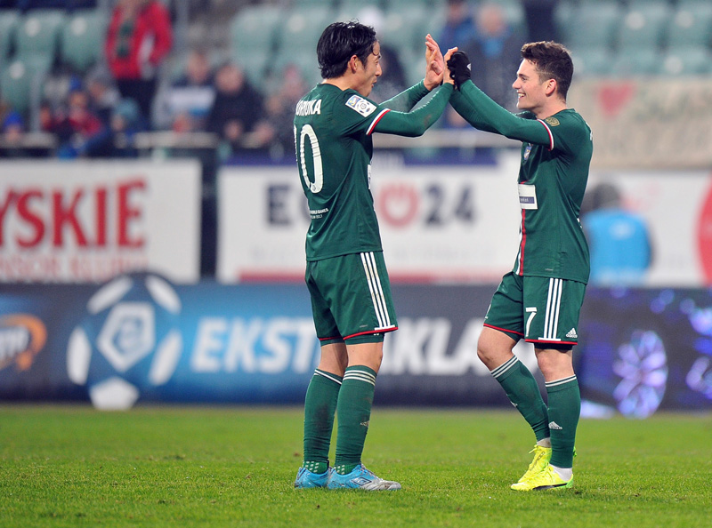 Śląsk rozbił Ruch, hat-trick Bilińskiego