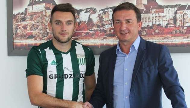 25-letni napastnik wzmocnił Olimpię Grudziądz