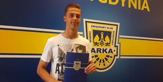 17-latek podpisał kontrakt z Arką Gdynia