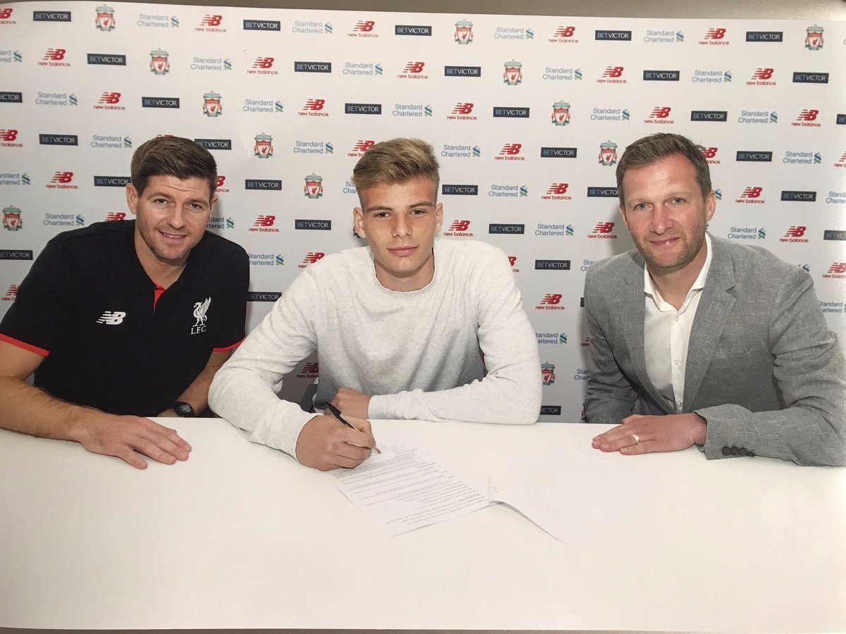 16-letni Czech podpisał kontrakt z Liverpoolem