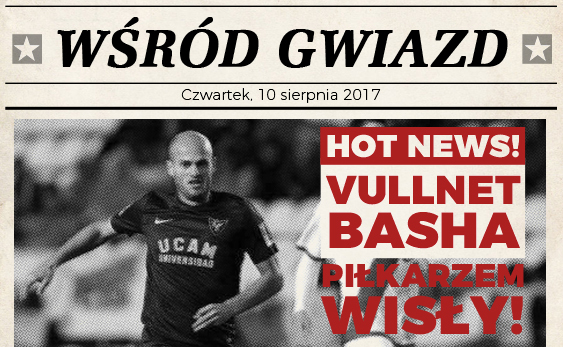 Vullnet Basha piłkarzem Wisły Kraków
