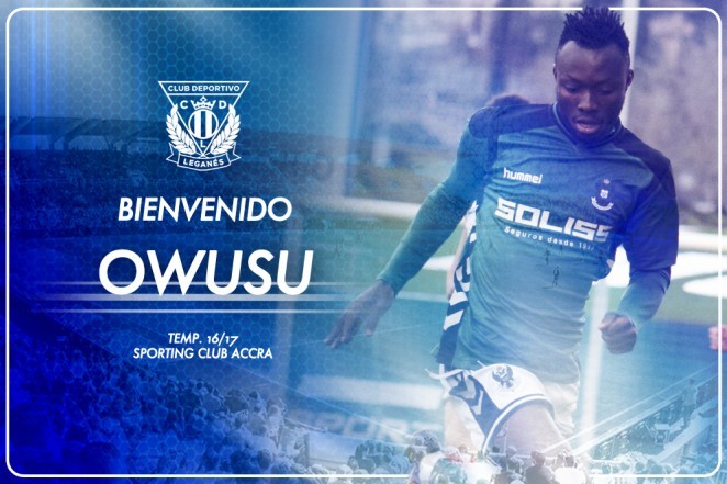 Kwabena podpisał pięcioletni kontrakt z CD Leganes