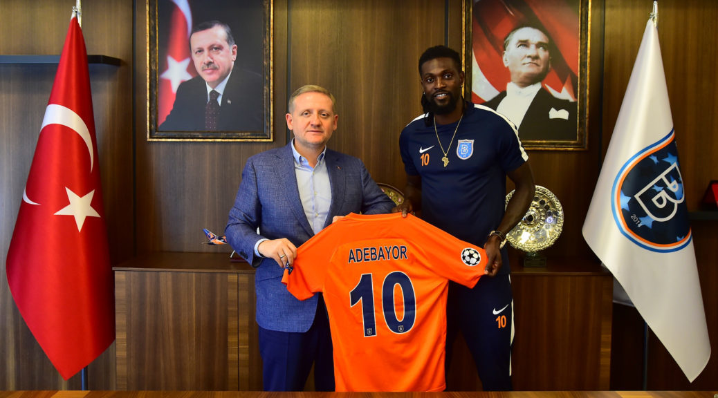 Emmanuel Adebayor piłkarzem Istanbul Basaksehir