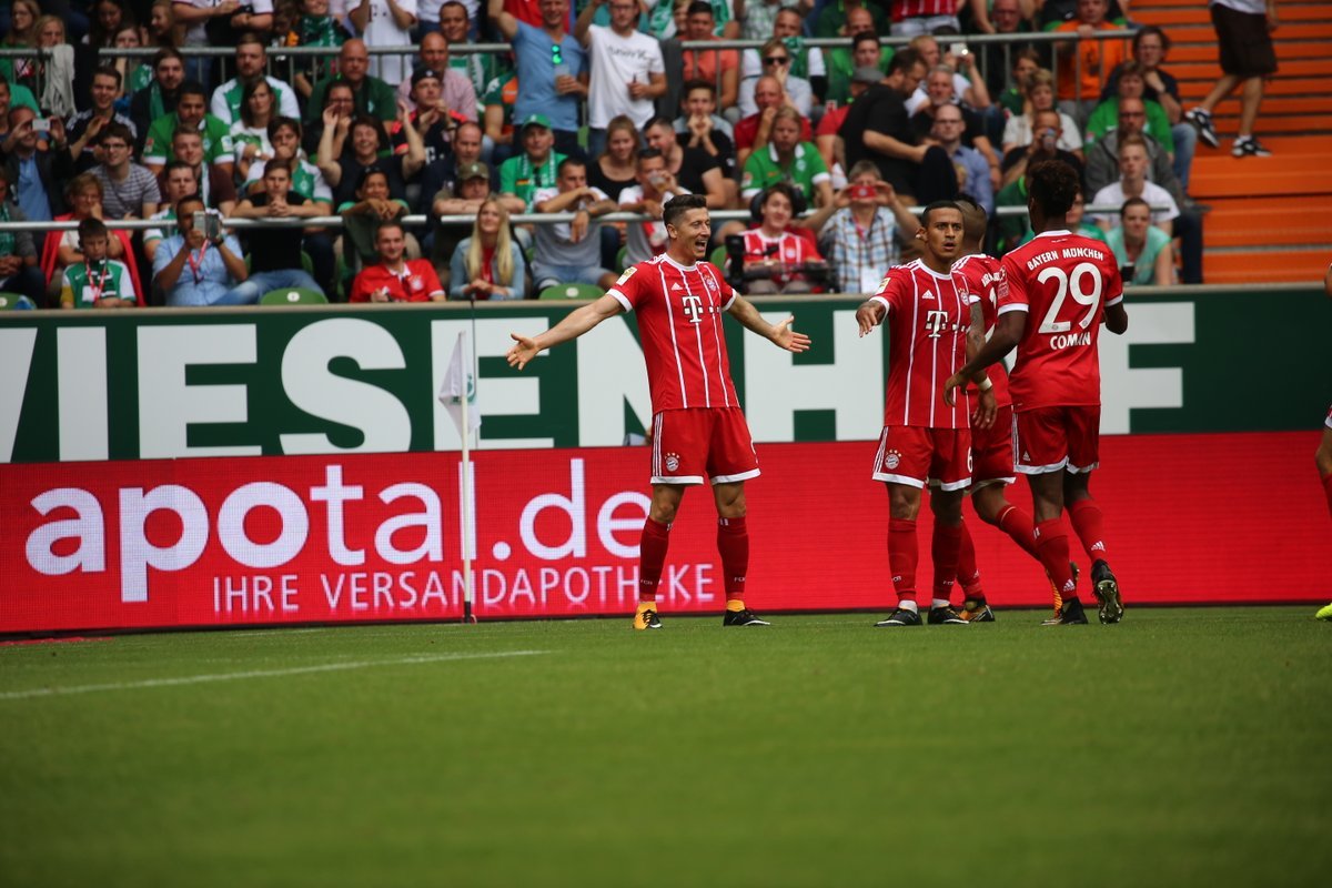 Bundesliga: Zwycięstwo Bayernu, bramki Lewandowskiego