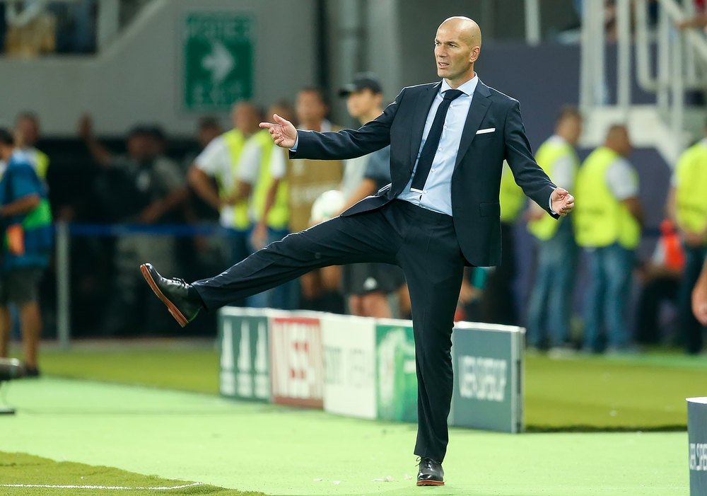 Zidane broni zawodnika Realu. "To wstyd, że tak go oceniają. Jest najlepszy ze wszystkich"