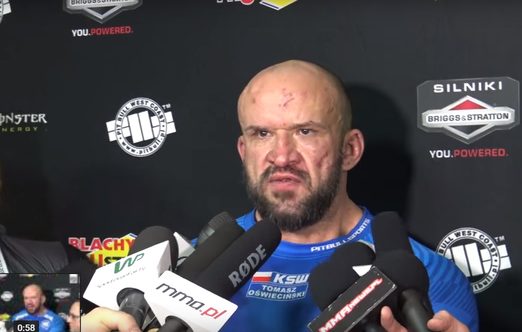 Oświeciński: To wstyd, że Artur Szpilka używa takich słów