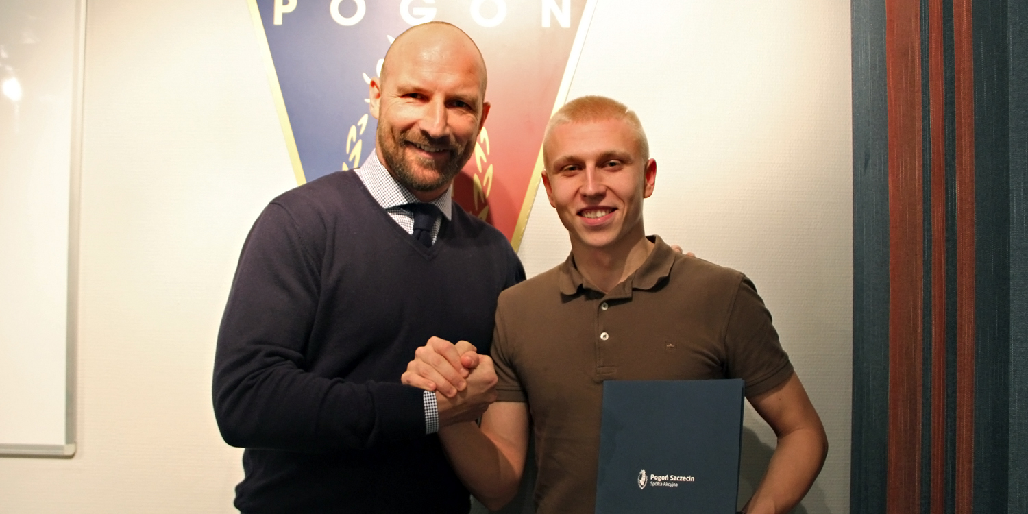 Dawid Błanik zagra w Pogoni Szczecin