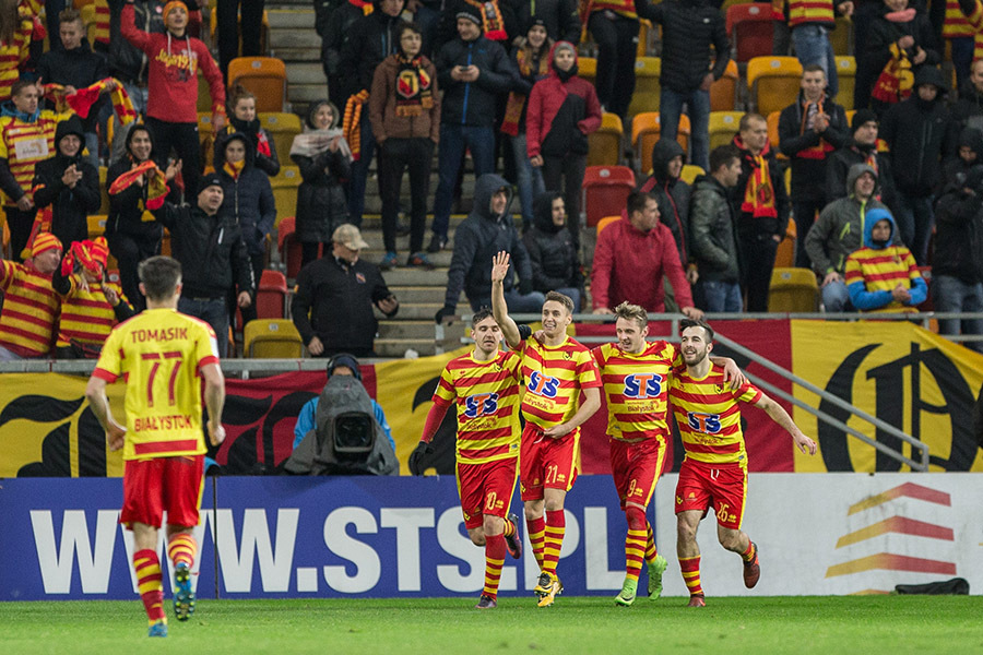LOTTO Ekstraklasa: Jagiellonia wygrała z Cracovią