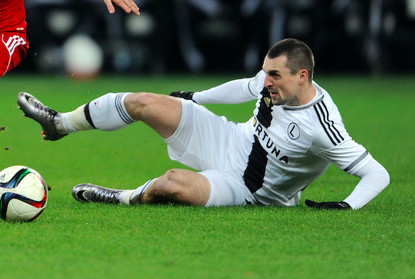 Legia Warszawa zremisowała z Górnikiem Łęczna
