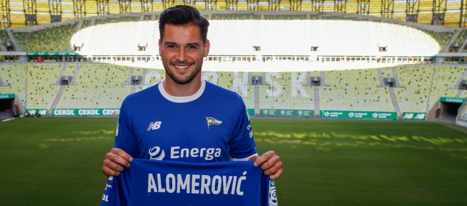 Zlatan Alomerović został nowym zawodnikiem Lechii Gdańsk