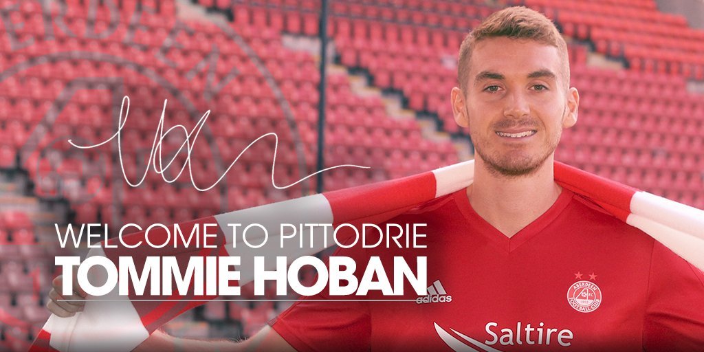 Hoban podpisał kontrakt z Aberdeen
