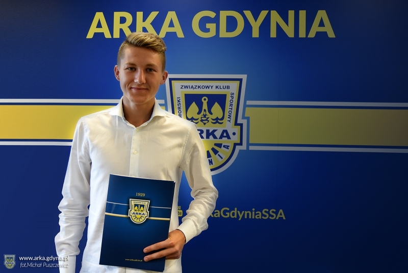 Arka podpisała kontrakt z 17-latkiem