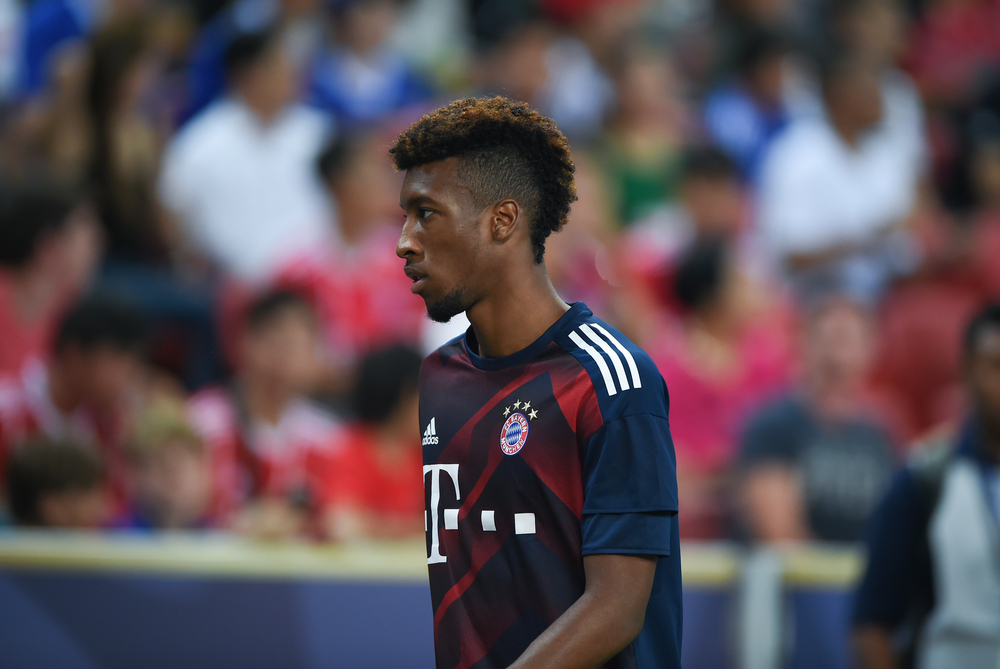 Kingsley Coman nie boi się konkurencji. "Byli tu już Robben, Ribery i Douglas Costa"