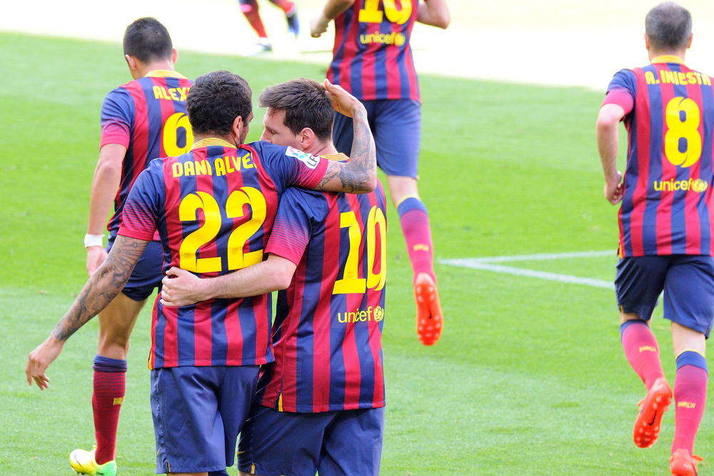 Dani Alves o współpracy z Messim: Złapaliśmy bardzo, bardzo, bardzo dziwny kontakt