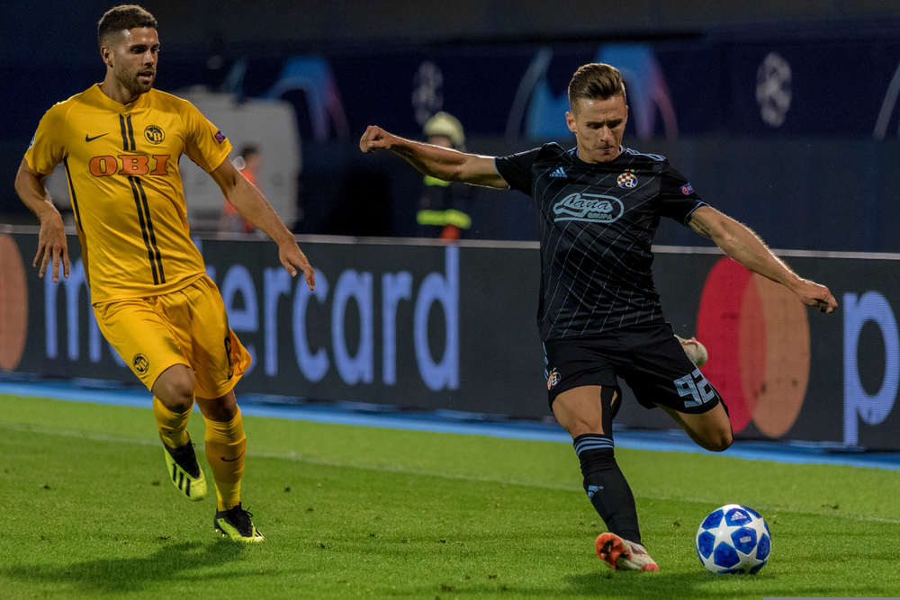 Gol i asysta Damiana Kądziora. Dinamo odnosi wysokie zwycięstwo