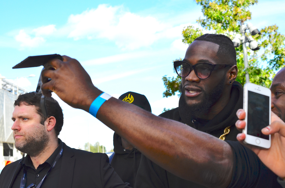 Deontay Wilder nie przestaje krytykować Anthony'ego Joshuy. "Ten skur... się poddał!"