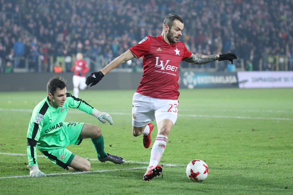 Składy na mecz Wisła Kraków - Cracovia. Paweł Brożek zagra od początku