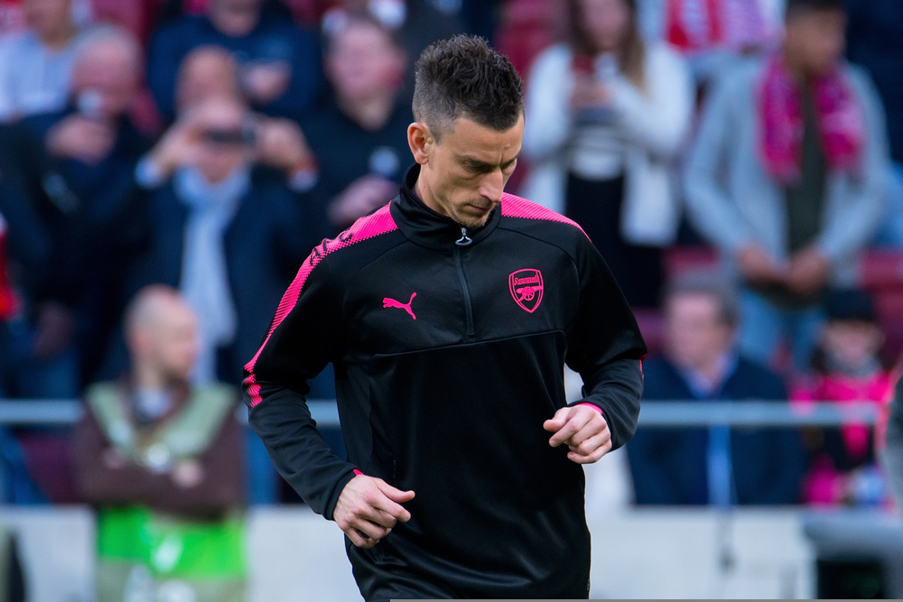 Koscielny doznał urazu pleców. Kontuzja nie jest poważna