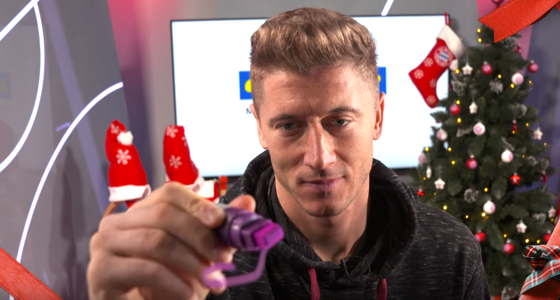 Świąteczna rozmowa z Lewandowskim. "Zwykle jadałem dwie czy trzy rzeczy, lecz na szczęście dziś jest inaczej"