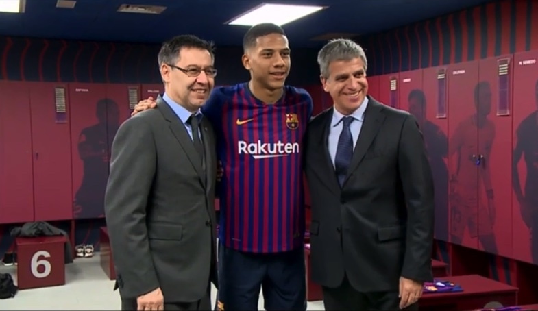 Jean-Clair Todibo zaprezentowany jako piłkarz FC Barcelony [WIDEO]