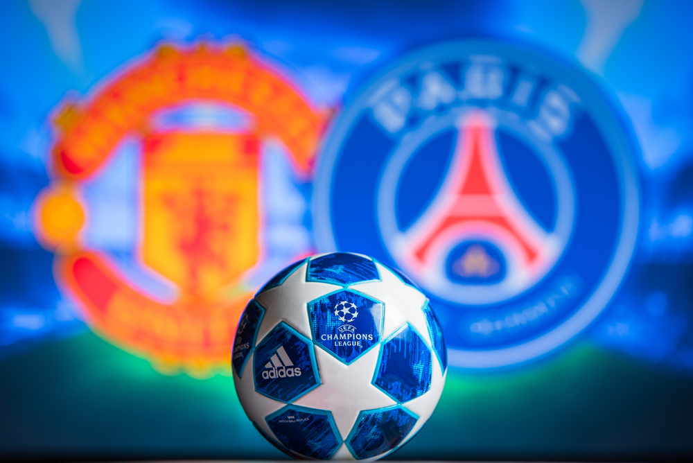 Manchester United i PSG ukarane przez UEFA za zachowanie kibiców