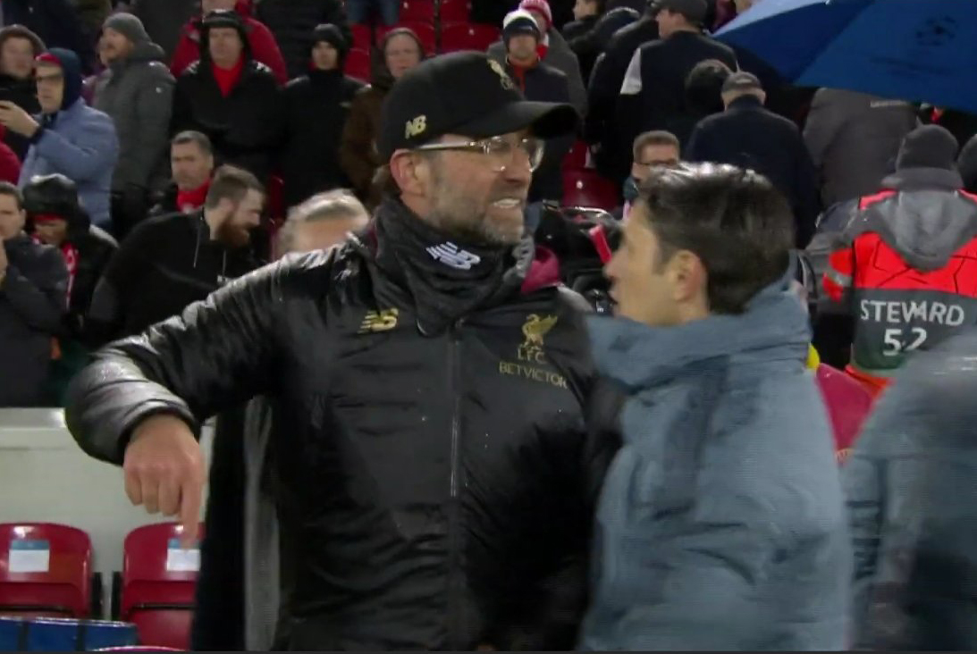 Klopp o sprzeczce z Kovacem: Stałem jak osioł przed górą