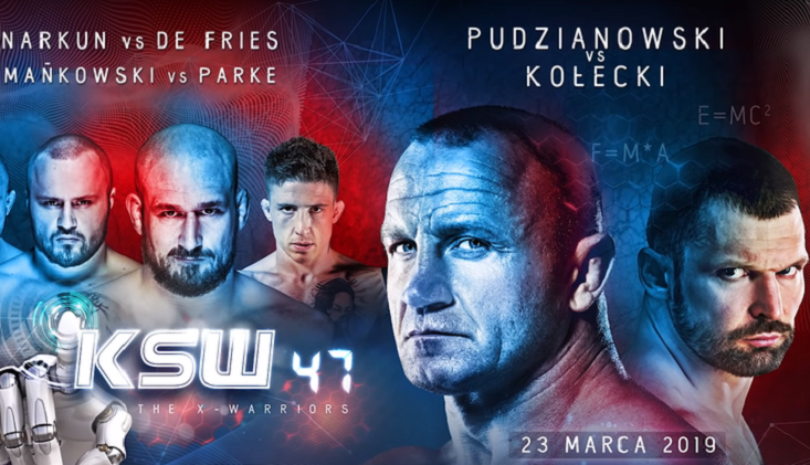 KSW 47 [Narkun, Pudzianowski, Kołecki]: Wiemy, gdzie oglądać transmisję TV i live stream online [Karta walk]