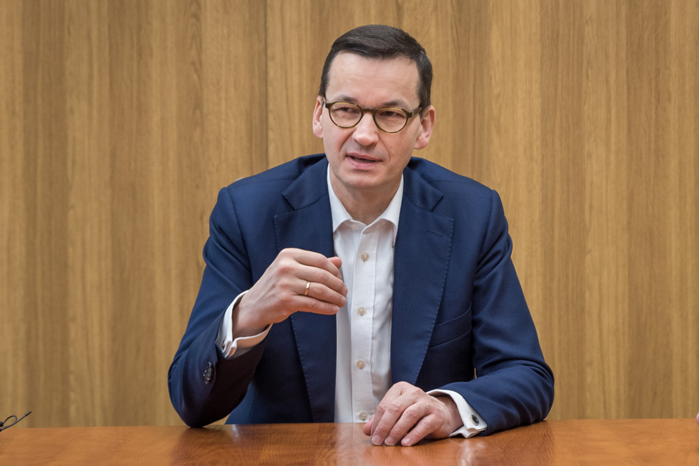 Morawiecki: Dla młodych piłkarzy marzeniem ma być gra w Białymstoku, a nie Manchesterze, Barcelonie i Madrycie