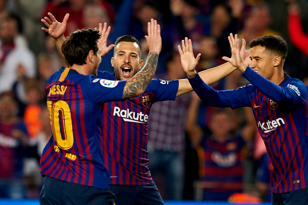 Barcelona rozbiła Manchester United. Popis Messiego, przepiękny gol Coutinho [WIDEO]