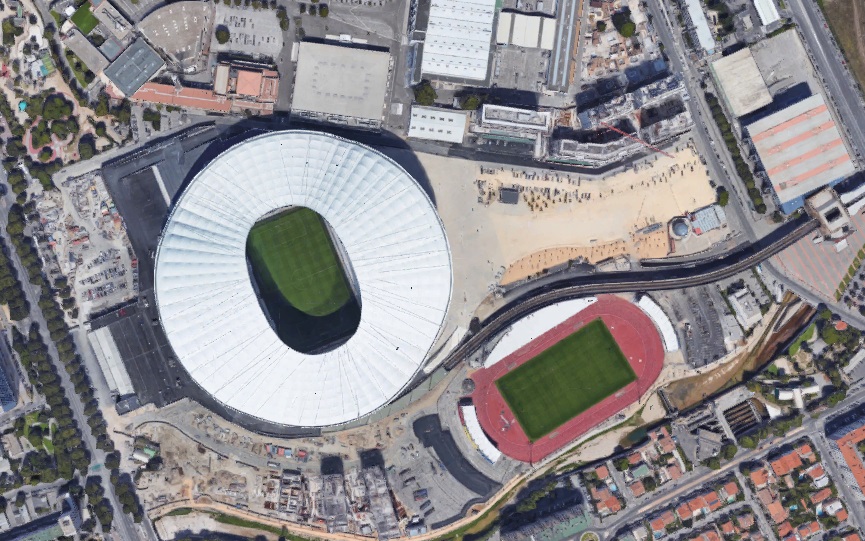Stadiony na zdjęciach satelitarnych. Czy rozpoznasz kto tu gra? [QUIZ]