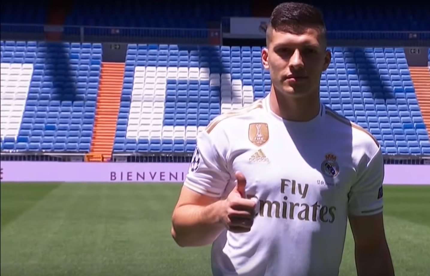 Luka Jović: Mam nadzieję, że wiele się nauczę od Benzemy