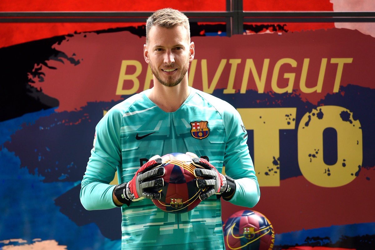 Nowy bramkarz FC Barcelony: Dla mnie samego jestem najlepszym bramkarzem na świecie