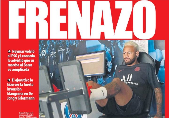 Co dalej z Neymarem? Brazylijczyk zaczął przygotowania w PSG. "Gwałtowne hamowanie"