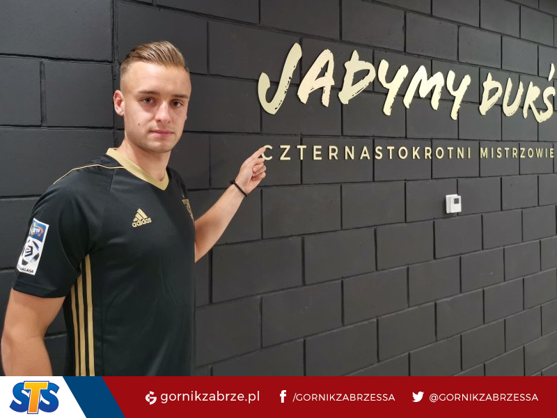 Nowy piłkarz Górnika Zabrze: Ekstraklasa to dobre miejsce dla młodych zawodników