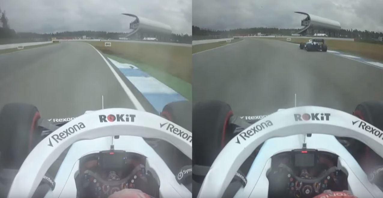 Robert Kubica z pierwszym punktem po powrocie do F1. W taki sposób wyprzedził George'a Russella [WIDEO]