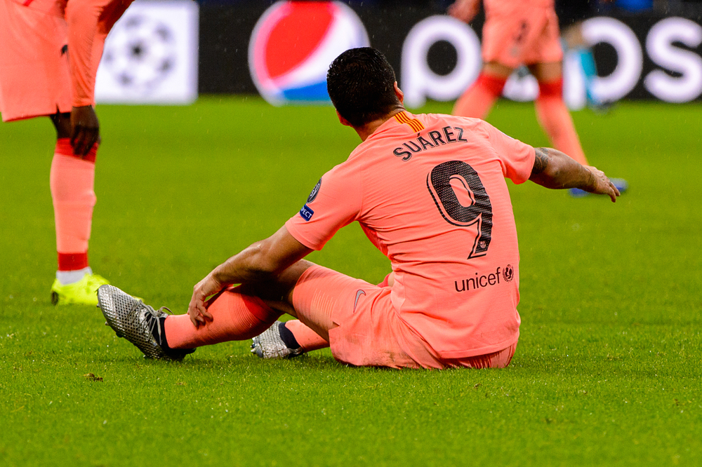 Luis Suarez doznał kontuzji. Napastnika czeka przerwa w grze